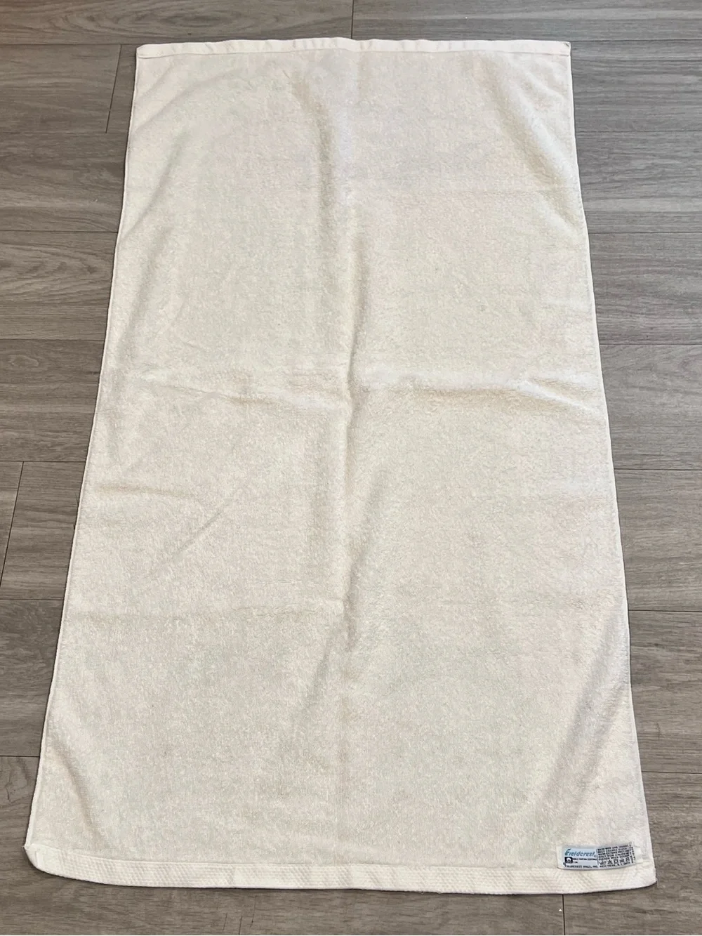 Vintage Fieldcrest Rocking Horse 2 Pc Towel Set